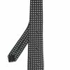 Moschino embroidered silk tie
