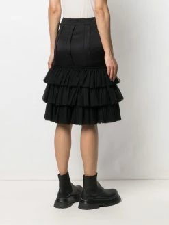 Moschino high-waisted ruffled skirt