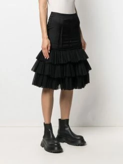 Moschino high-waisted ruffled skirt