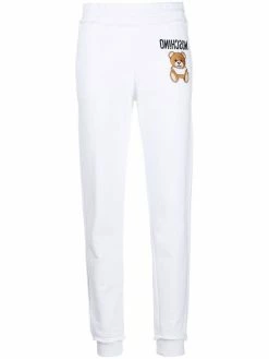 Moschino teddy-embroidered track pants
