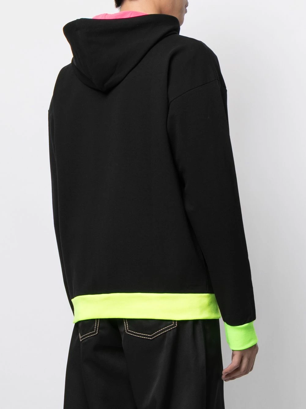 Top 10 ๐ Moschino Logo embroidered hoodie ๐ 6 Moschino logo-embroidered hoodie