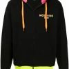 Moschino logo-embroidered hoodie
