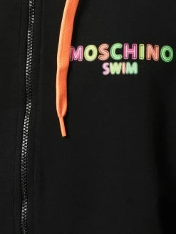 Top 10 ๐ Moschino Logo embroidered hoodie ๐ 11 Moschino logo-embroidered hoodie