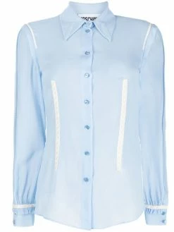 Moschino silk-georgette shirt