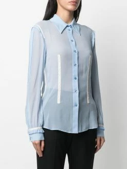 Moschino silk-georgette shirt
