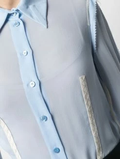 Moschino silk-georgette shirt