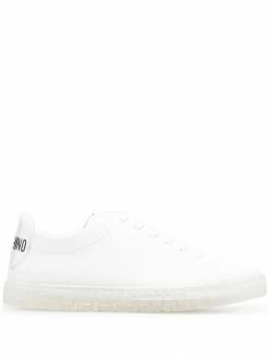 Moschino logo-print low-top sneakers