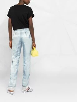 Moschino trompe l'oeil-print straight-leg trousers