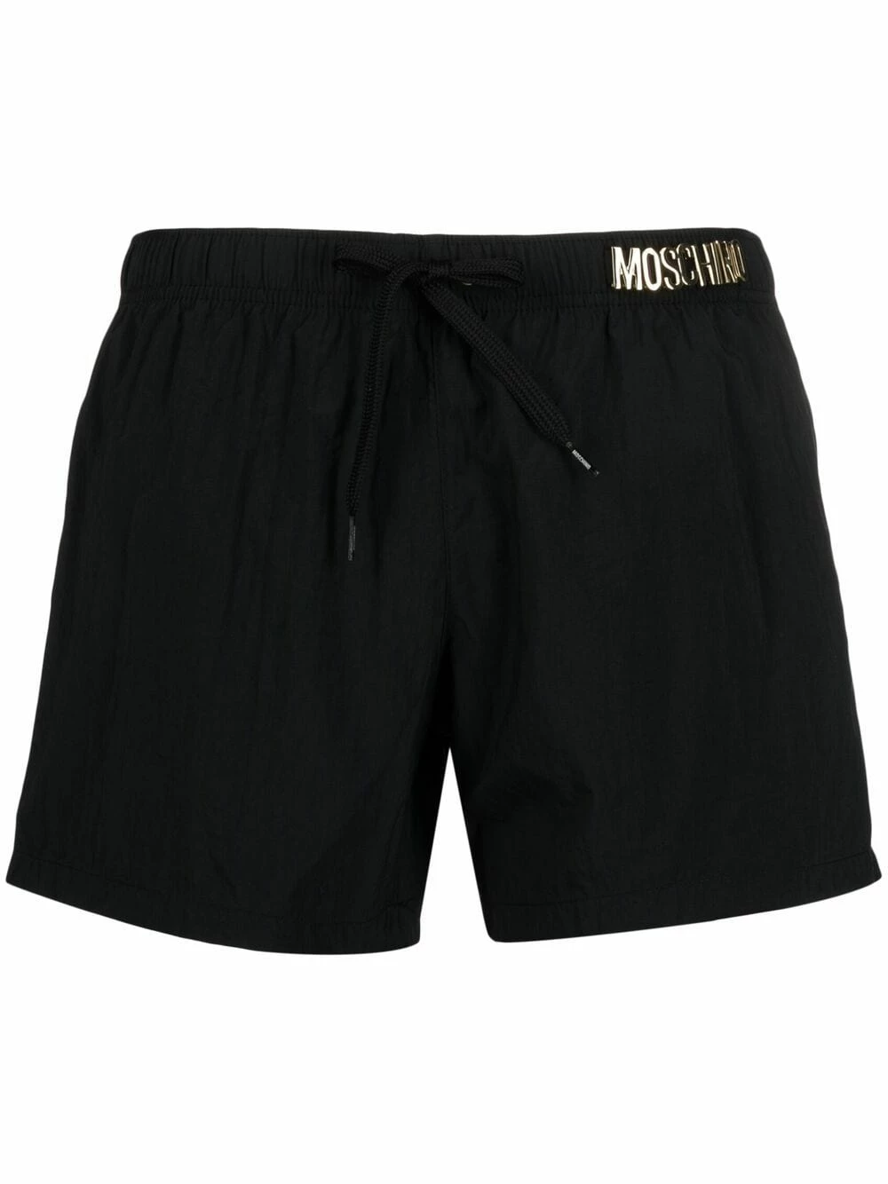Best Sale ๐งจ Moschino Logo plaque drawstring shorts ๐คฉ 3 Moschino logo-plaque drawstring shorts