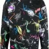 Moschino galaxy-print cotton sweatshirt