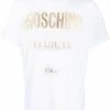 Moschino lettering logo stamp T-shirt