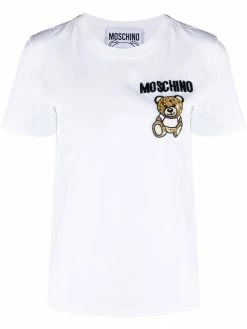 Moschino bead-detail T-shirt