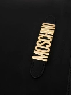 Best Pirce ๐ Moschino Logo lettering clutch bag โค๏ธ 10 Moschino logo lettering clutch bag