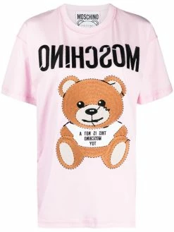 Moschino Teddy Bear embroidered T-shirt
