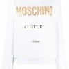 Moschino Couture embroidered-logo sweatshirt