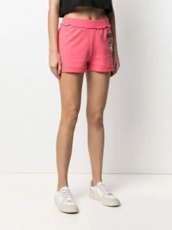 Moschino embroidered design shorts