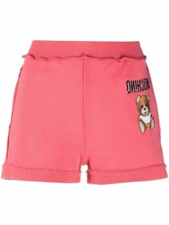 Moschino embroidered design shorts