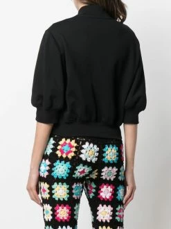 Moschino Teddy Bear cropped bomber jacket