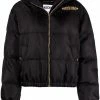 Moschino lettering logo puffer jacket
