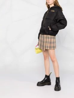 Moschino lettering logo puffer jacket