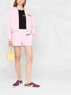 Moschino logo-plaque T-shirt