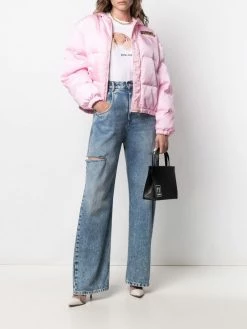 Best Sale ๐ Moschino Logo plaque hooded jacket โจ 8 Moschino logo-plaque hooded jacket