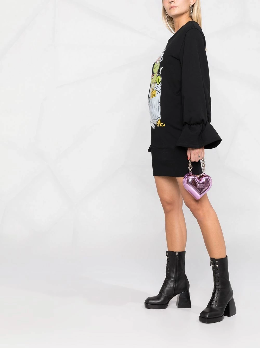 Best Pirce 🎉 Moschino Sesame Street© fleece 👗 dress 🔔 8 Moschino Sesame Street© fleece dress