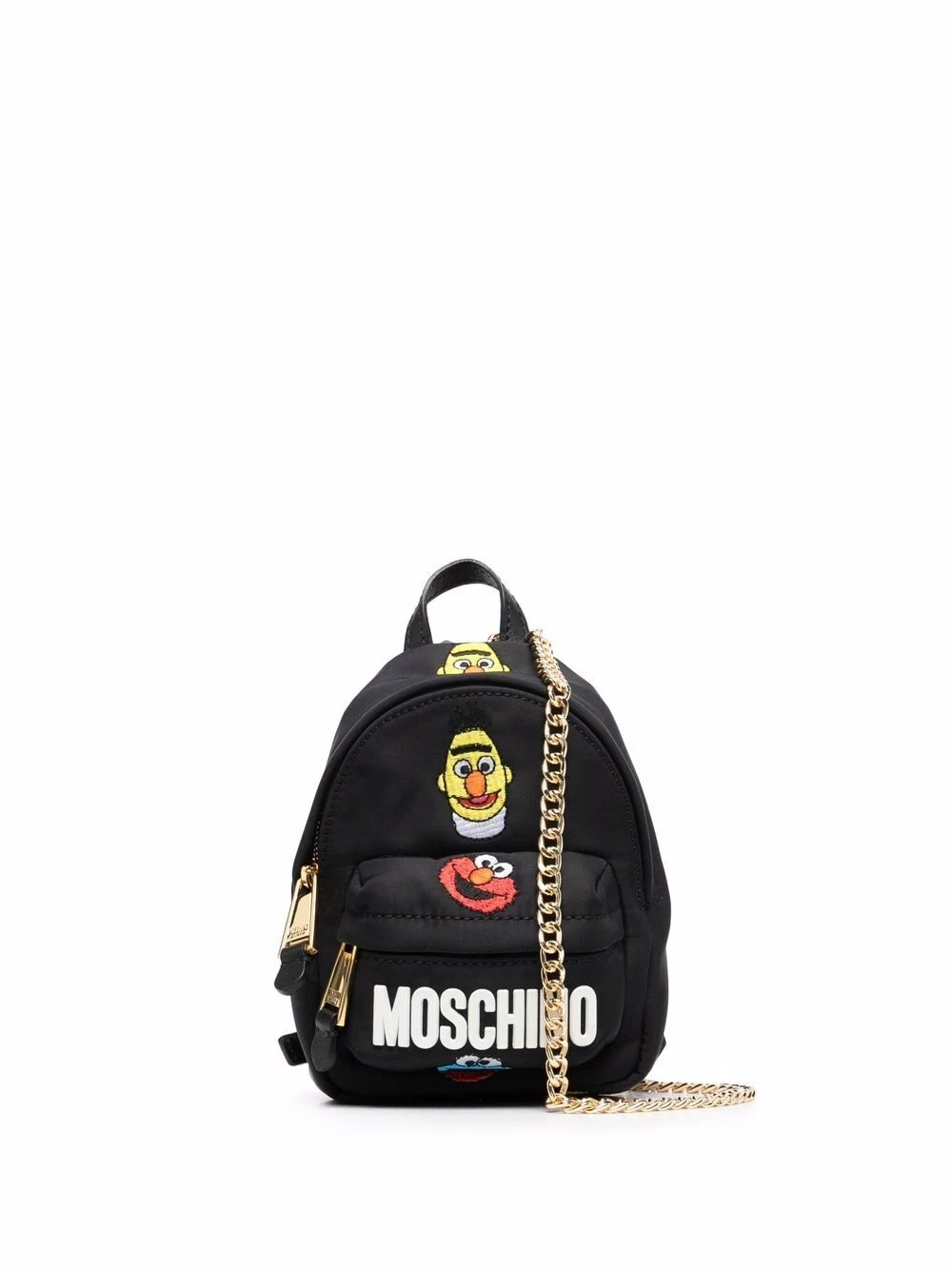 Budget ๐ Moschino Logo patch mini bag ๐ฏ 3 Moschino logo-patch mini bag