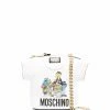 Moschino graphic-print crossbody bag