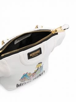 Moschino graphic-print crossbody bag