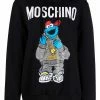Moschino Sesame Street© logo hoodie