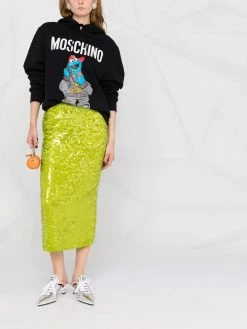Moschino Sesame Street© logo hoodie