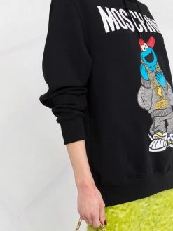 Moschino Sesame Street© logo hoodie