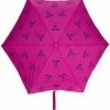 Moschino Double Question Mark logo-print umbrella