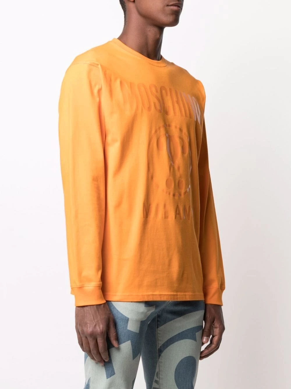 Best reviews of ๐คฉ Moschino Logo print long sleeve top ๐คฉ 5 Moschino logo-print long-sleeve top