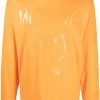 Moschino logo-print long-sleeve top