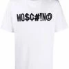 Brand new โ๏ธ Moschino Symbols logo embroidered boxy T ๐ shirt ๐ 1 Moschino Symbols logo-embroidered boxy T-shirt