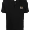 Moschino logo-plaque polo shirt