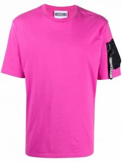 Moschino logo-keyring short-sleeve T-shirt