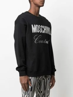Moschino crystal stud Moschino Couture sweatshirt