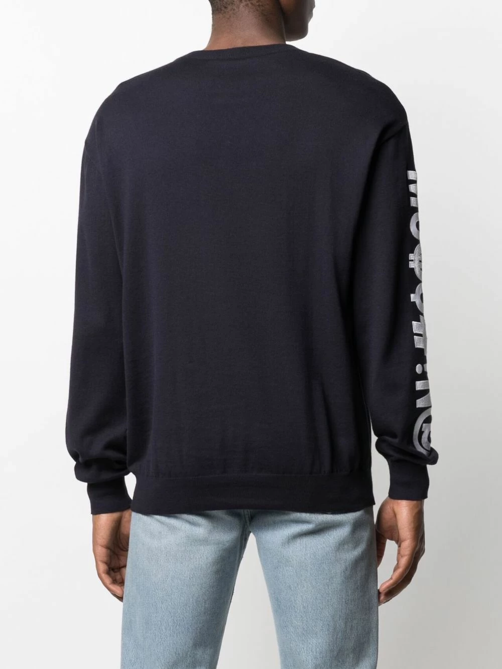 Cheapest โ Moschino Symbols logo embroidered knitted jumper ๐ 6 Moschino Symbols logo-embroidered knitted jumper