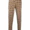 Moschino Prince of Wales numerical print trousers
