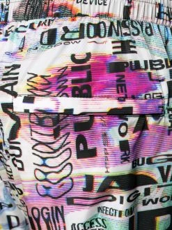 Moschino graphic-print track pants
