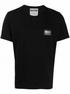 Moschino logo-plaque short-sleeve T-shirt