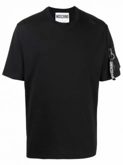 Moschino zip-pocket short-sleeve T-shirt