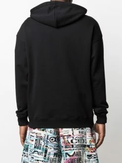 Moschino Moschino Couture crystal-embellished hoodie