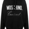 Moschino Moschino Couture crystal-embellished hoodie
