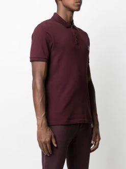 Moschino Teddy motif embroidered polo shirt