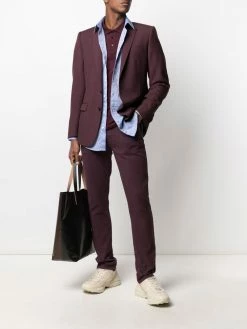 Moschino Teddy motif embroidered polo shirt