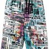 Cheapest ๐ Moschino Graphic print knee length shorts ๐คฉ 2 Moschino graphic-print knee-length shorts